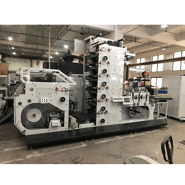 7 Color Label Flexo Printing Machine For Roll to Roll Labels Flexographic Printers