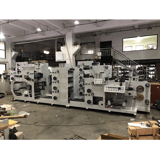 7 Color Label Flexo Printing Machine For Roll to Roll Labels Flexographic Printers