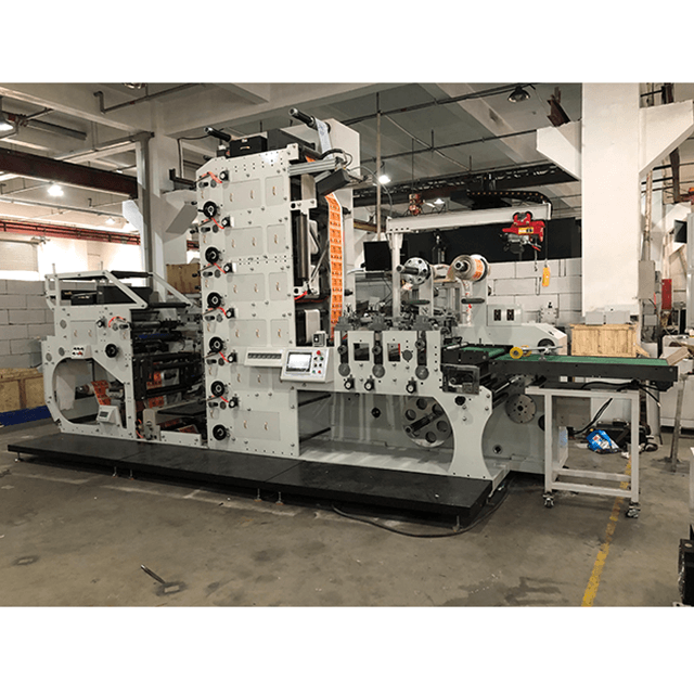 7 Color Label Flexo Printing Machine For Roll to Roll Labels Flexographic Printers
