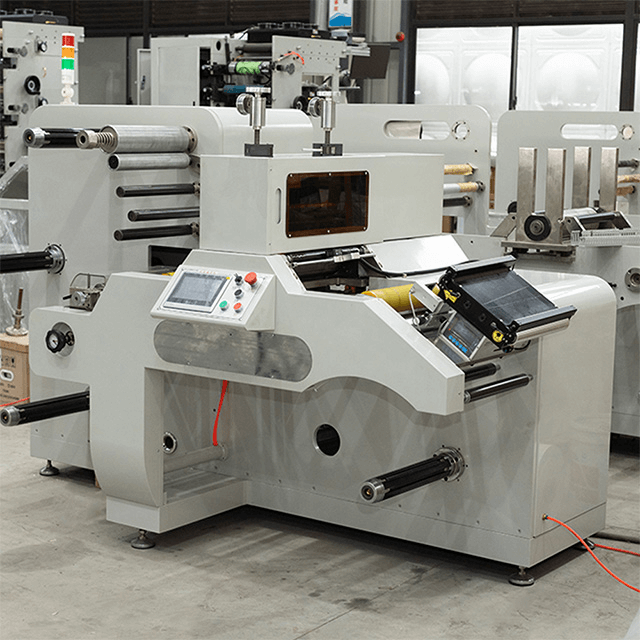 Fully Automatic Label Semi/Full Rotary Die Cutting Machine With Slitting Rewinding